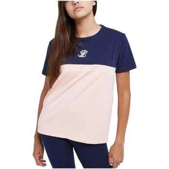 Υφασμάτινα Κορίτσι T-shirt με κοντά μανίκια Illusive London  Multicolour