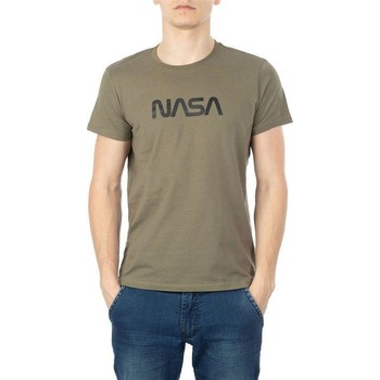 Υφασμάτινα Άνδρας T-shirts & Μπλούζες Nasa BIG WORM O NECK Green