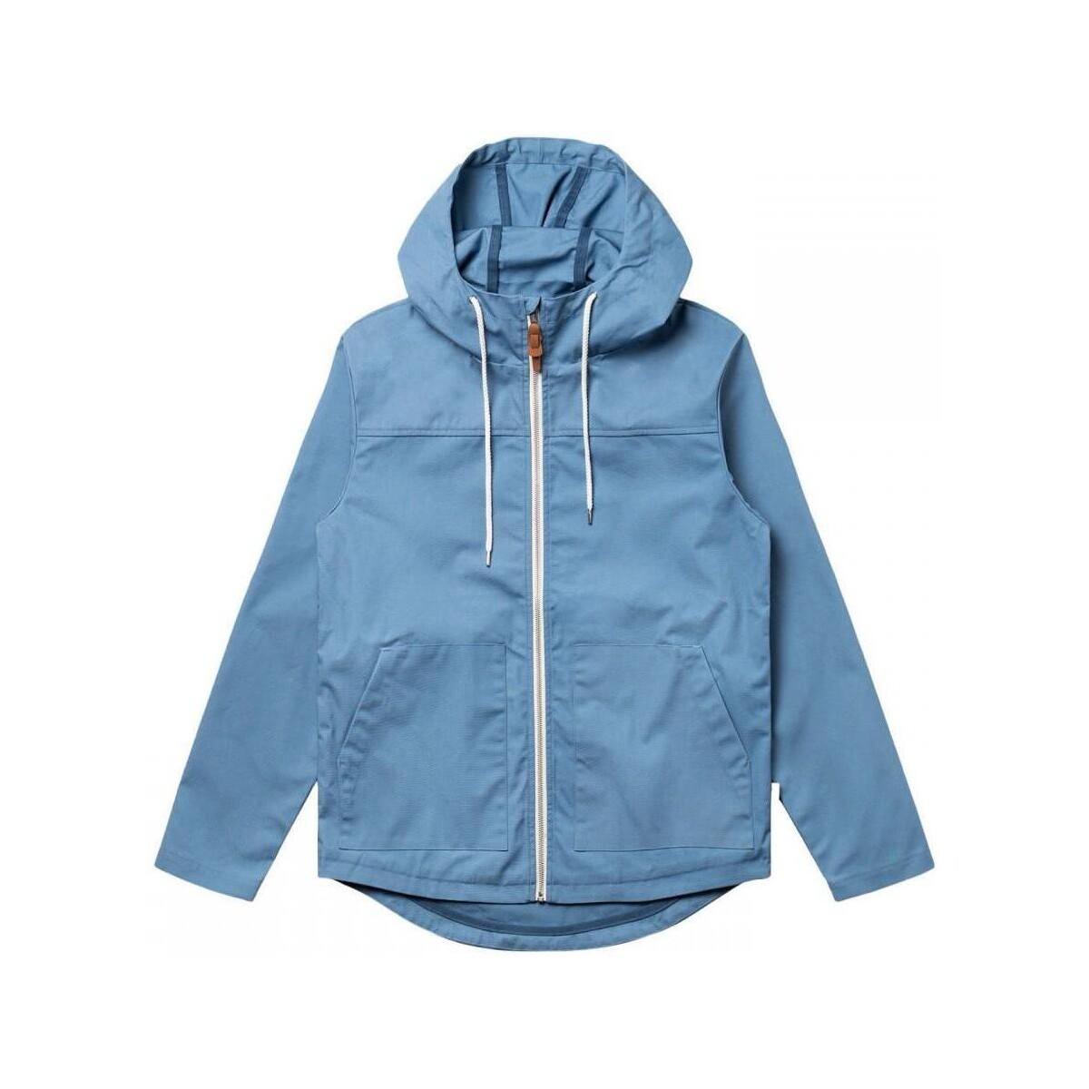 Υφασμάτινα Άνδρας Παλτό Revolution Hooded Jacket 7351 - Blue Μπλέ