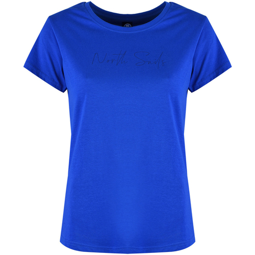 Υφασμάτινα Γυναίκα T-shirt με κοντά μανίκια North Sails 90 2356 000 | T-Shirt S/S W/Logo Μπλέ