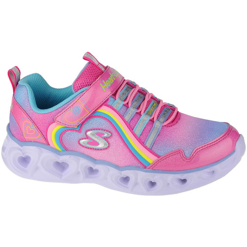 Παπούτσια Κορίτσι Χαμηλά Sneakers Skechers Heart Lights-Rainbow Lux Ροζ