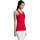 Υφασμάτινα Γυναίκα Αμάνικα / T-shirts χωρίς μανίκια Sols Justin camiseta sin mangas Red