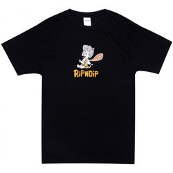 Υφασμάτινα Άνδρας T-shirts & Μπλούζες Ripndip Ripnstone tee Black