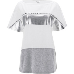 Υφασμάτινα Γυναίκα T-shirt με κοντά μανίκια Freddy S1WSDT2M Άσπρο