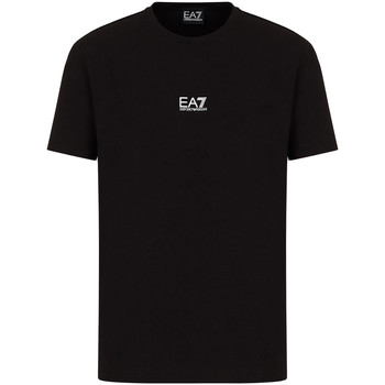 Υφασμάτινα Άνδρας T-shirt με κοντά μανίκια Ea7 Emporio Armani 3KPT15 PJ03Z Μαύρος