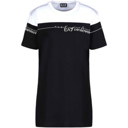 Υφασμάτινα Γυναίκα T-shirt με κοντά μανίκια Ea7 Emporio Armani 3KTT59 TJBEZ Μαύρος