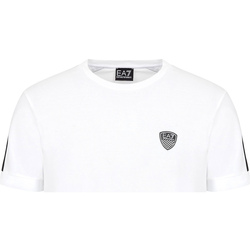 Υφασμάτινα Άνδρας T-shirt με κοντά μανίκια Ea7 Emporio Armani 3KPT56 PJ4MZ λευκό