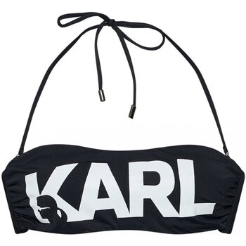 Υφασμάτινα Γυναίκα μαγιό  1 κομμάτι Karl Lagerfeld KL21WTP06 Black