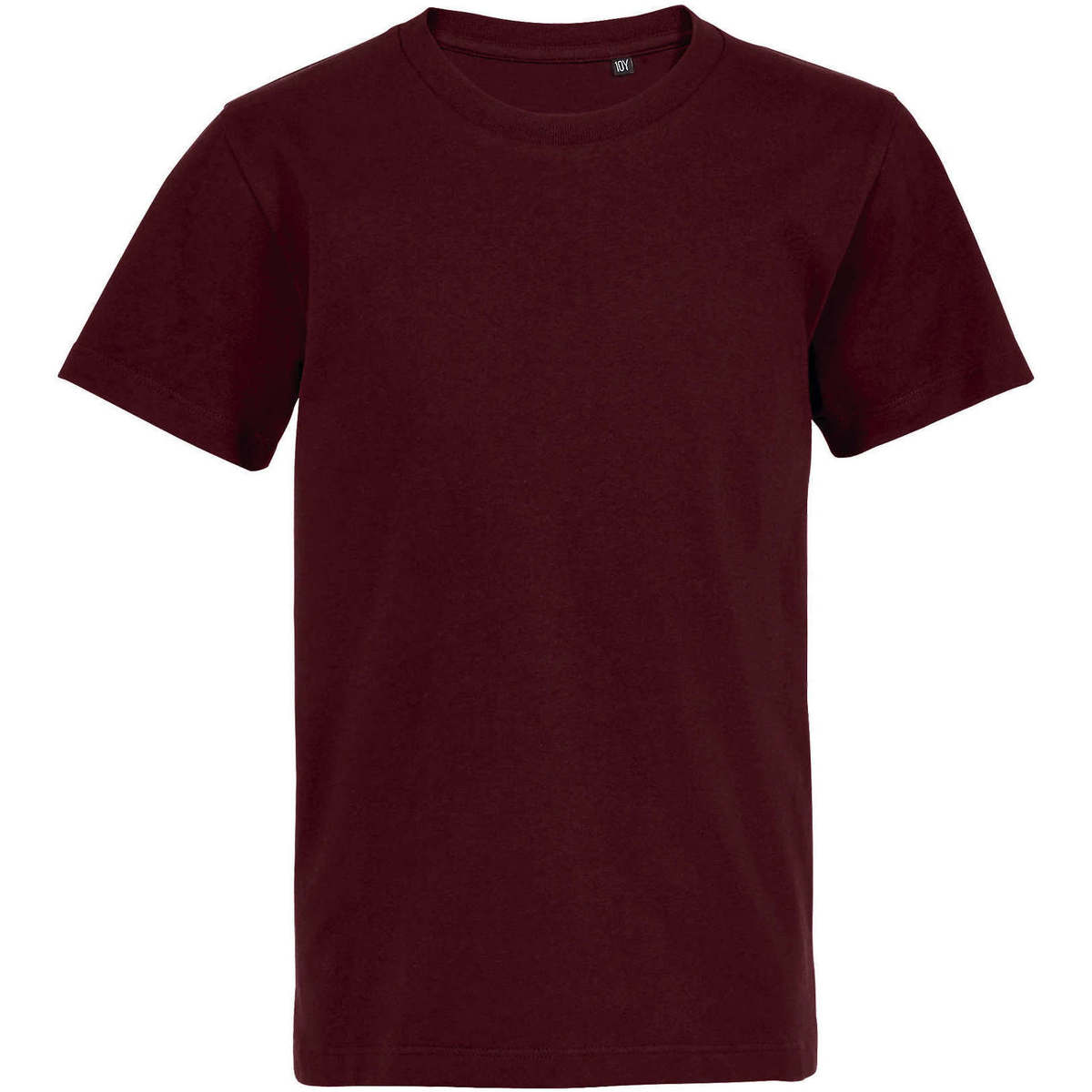 Υφασμάτινα Παιδί T-shirt με κοντά μανίκια Sols Camiseta de niño con cuello redondo Bordeaux