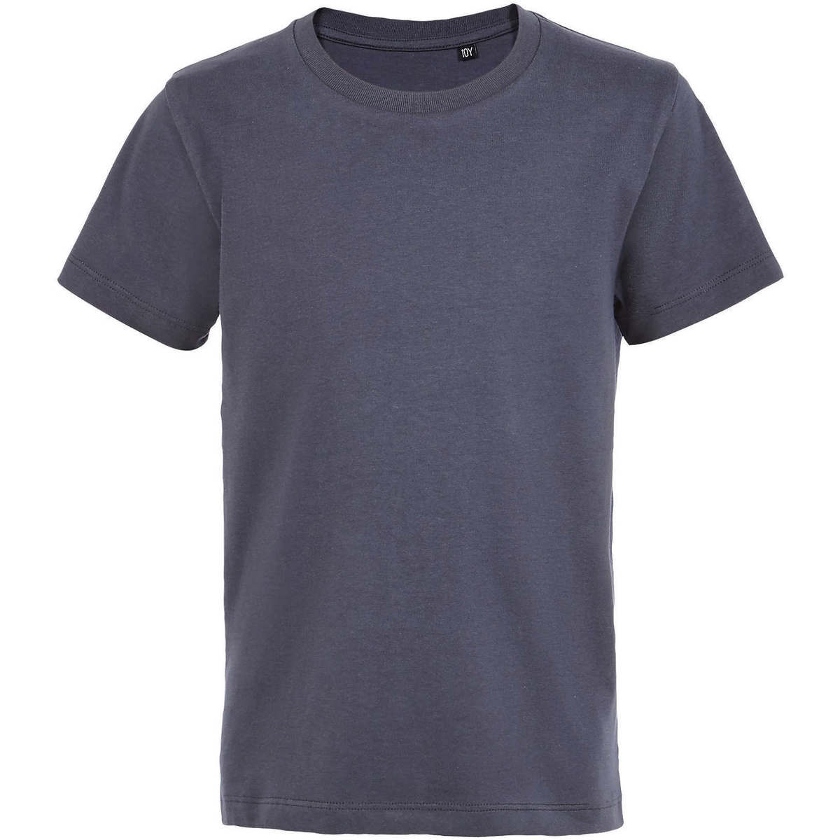 Υφασμάτινα Παιδί T-shirt με κοντά μανίκια Sols Camiseta de niño con cuello redondo Grey