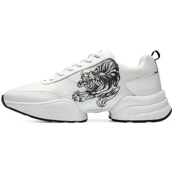 Παπούτσια Άνδρας Sneakers Ed Hardy Caged runner tiger white-black Άσπρο