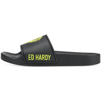 Παπούτσια Γυναίκα Sneakers Ed Hardy - Sexy beast sliders black-fluo yellow Black