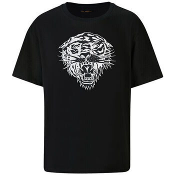 Υφασμάτινα Άνδρας T-shirt με κοντά μανίκια Ed Hardy - Tiger-glow t-shirt black Black