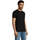 Υφασμάτινα Άνδρας T-shirt με κοντά μανίκια Sols Martin camiseta de hombre Black