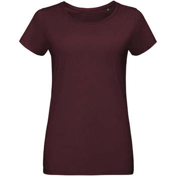 Υφασμάτινα Γυναίκα T-shirt με κοντά μανίκια Sols Martin camiseta de mujer Bordeaux