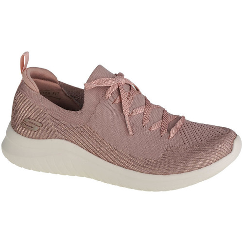 Παπούτσια Γυναίκα Χαμηλά Sneakers Skechers Ultra Flex 2.0-Laser Focus Ροζ