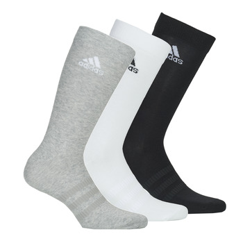 Εσώρουχα Αθλητικές κάλτσες  adidas Performance LIGHT CREW X3 Grey / Άσπρο / Black