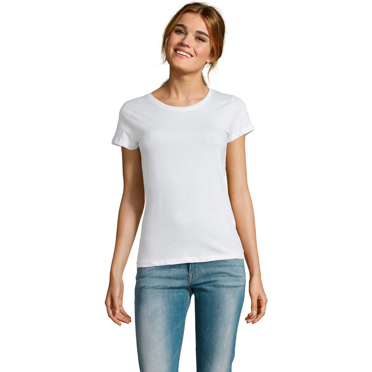 Υφασμάτινα Γυναίκα T-shirt με κοντά μανίκια Sols CAMISETA DE MANGA CORTA Άσπρο
