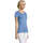 Υφασμάτινα Γυναίκα T-shirt με κοντά μανίκια Sols Mixed Women camiseta mujer Μπλέ