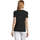 Υφασμάτινα Γυναίκα T-shirt με κοντά μανίκια Sols MOTION camiseta de pico mujer Black