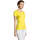 Υφασμάτινα Γυναίκα T-shirt με κοντά μανίκια Sols Miss camiseta manga corta mujer Yellow