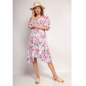 Υφασμάτινα Γυναίκα Κοντά Φορέματα Fashion brands 9471-ROSE Ροζ