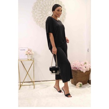 Υφασμάτινα Γυναίκα Μπλούζες Fashion brands 9159-BLACK Black