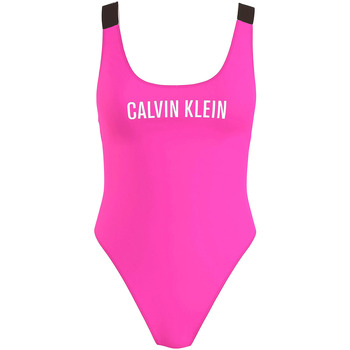 Υφασμάτινα Γυναίκα μαγιό  1 κομμάτι Calvin Klein Jeans KW0KW01235 Ροζ