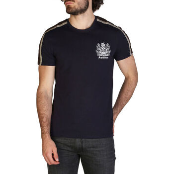 Υφασμάτινα Άνδρας T-shirt με κοντά μανίκια Aquascutum - qmt017m0 Μπλέ