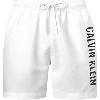 Υφασμάτινα Άνδρας Σόρτς / Βερμούδες Calvin Klein Jeans KM0KM00570 Άσπρο
