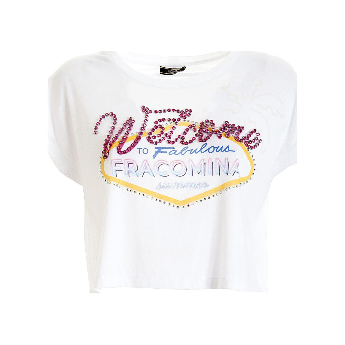 T-shirt με κοντά μανίκια Fracomina FS21ST3015J406N5
