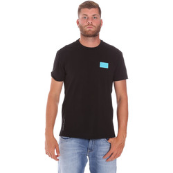 Υφασμάτινα Άνδρας T-shirt με κοντά μανίκια Ea7 Emporio Armani 3KPT50 PJAMZ Μαύρος
