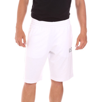 Υφασμάτινα Άνδρας Μαγιώ / shorts για την παραλία Ea7 Emporio Armani 3KPS59 PJ05Z λευκό