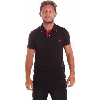 Υφασμάτινα Άνδρας T-shirts & Μπλούζες U.S Polo Assn. 51139 49785 Black