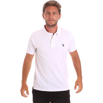 Υφασμάτινα Άνδρας T-shirts & Μπλούζες U.S Polo Assn. 51007 49785 Άσπρο