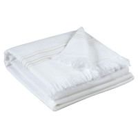 Σπίτι Πετσέτες και γάντια μπάνιου Vivaraise CANCUN X2 Άσπρο