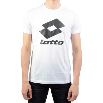 Υφασμάτινα Άνδρας T-shirt με κοντά μανίκια Lotto 176938 Άσπρο