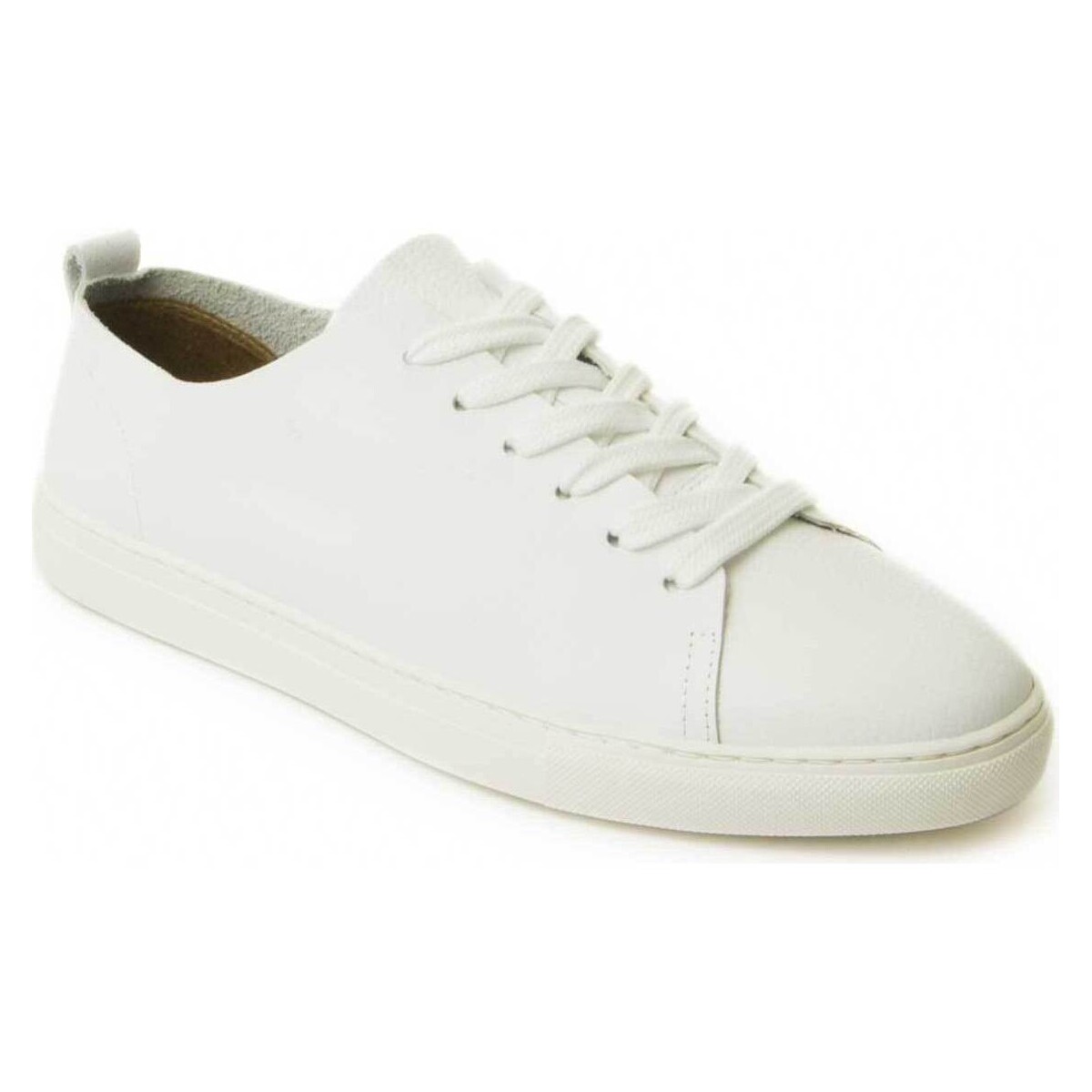 Παπούτσια Άνδρας Χαμηλά Sneakers Leindia 71858 Άσπρο