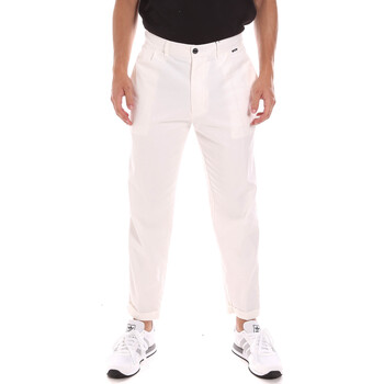 Υφασμάτινα Άνδρας Παντελόνια Chino/Carrot Calvin Klein Jeans K10K107094 Άσπρο