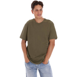 Υφασμάτινα Άνδρας T-shirt με κοντά μανίκια Museum MS21BEUTC08MO938 Green