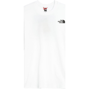 Υφασμάτινα Γυναίκα T-shirt με κοντά μανίκια The North Face NF0A4M5QLA91 λευκό