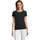 Υφασμάτινα Γυναίκα T-shirt με κοντά μανίκια Sols CAMISETA MANGA CORTA RAINBOW Black
