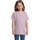 Υφασμάτινα Παιδί T-shirt με κοντά μανίκια Sols REGENT FIT CAMISETA MANGA CORTA Ροζ