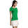 Υφασμάτινα Γυναίκα T-shirt με κοντά μανίκια Sols REGENT FIT CAMISETA MANGA CORTA Green