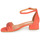 Παπούτσια Γυναίκα Σανδάλια / Πέδιλα JB Martin VEGAS Chevre / Velours / Orange