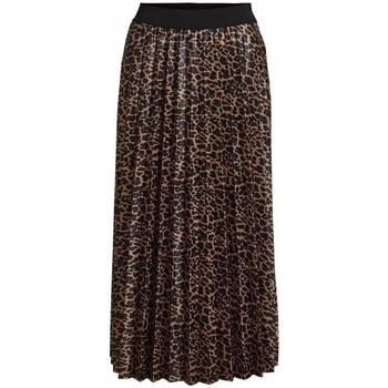 Υφασμάτινα Γυναίκα Φούστες Vila Nitban Skirt - Print Tiger Eyes Lia Brown