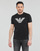 Υφασμάτινα Άνδρας T-shirt με κοντά μανίκια Emporio Armani 8N1TN5 Black