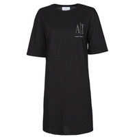 Υφασμάτινα Γυναίκα Κοντά Φορέματα Armani Exchange 8NYADX Black