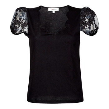 Υφασμάτινα Γυναίκα T-shirt με κοντά μανίκια Morgan DSCAPE Black
