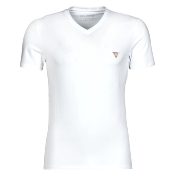 Υφασμάτινα Άνδρας T-shirt με κοντά μανίκια Guess VN SS CORE TEE Άσπρο